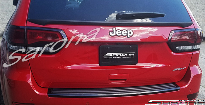 Custom Jeep Grand Cherokee  SUV/SAV/Crossover Trunk Wing (2014 - 2021) - $220.00 (Part #JP-014-TW)